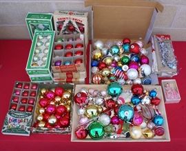 Vintage Christmas Orninments 