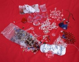 Large lot of Crystals in Assorted Colors