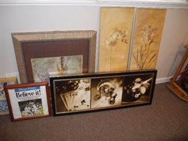 Nice selection of art work