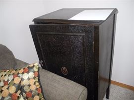 Antique sheet music cabinet