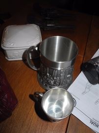 Pewter items
