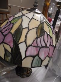 Small stained glass lamp