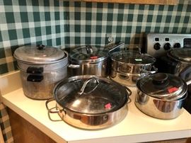 Tons of pots and pans!