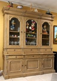 Beautiful display cabinet to match the bar. Disney collection NOT FOR SALE.