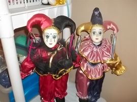 Harlequin dolls