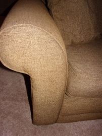 Rolled arm sofa/couch great condition and neutral color