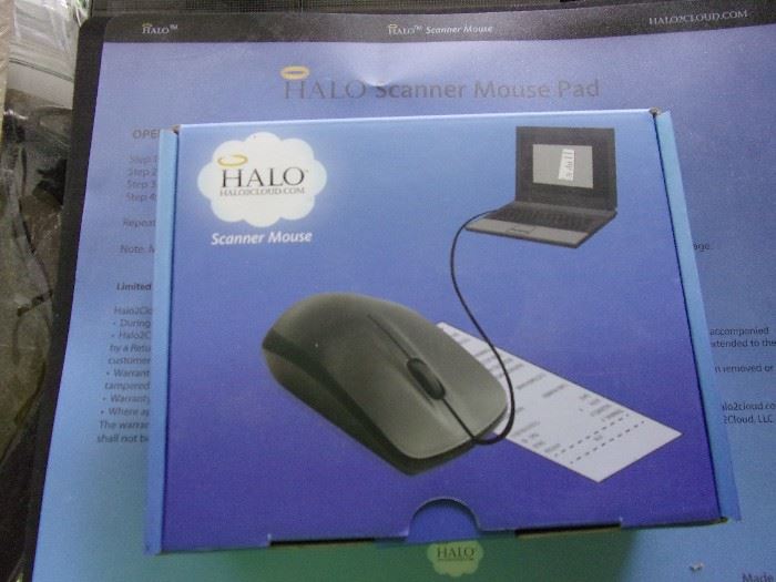 Halo Scanner Mouse Pad