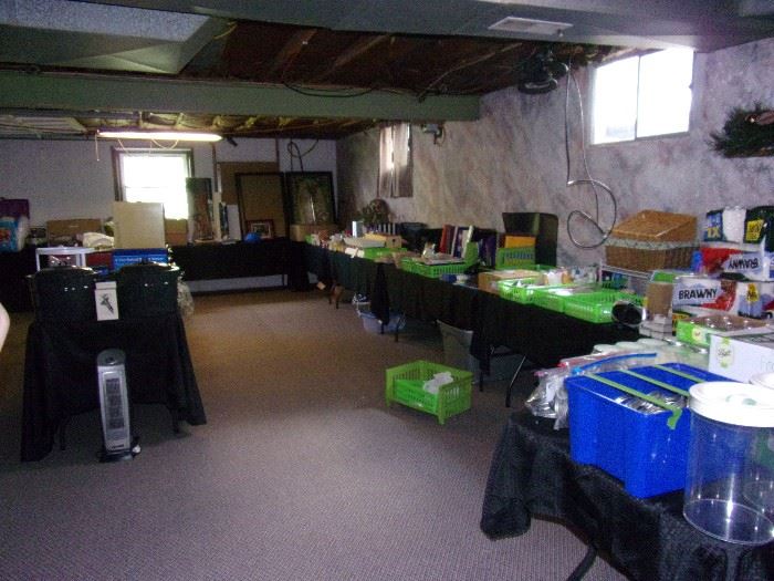 Just one room in a huge basement full of amazing treasures!