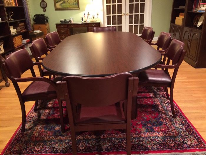  Conference Room table & chairs