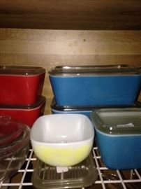 Vintage "leftover" containers