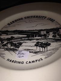 1980 Harding University plate