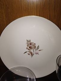 "Brown Rose" china by Pickard (made in the USA)