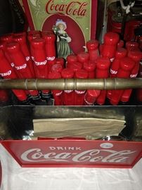 Coca-Cola flatware in carrier