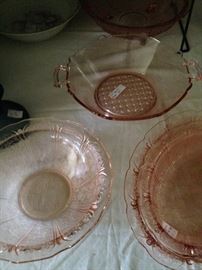 Depression glass bowls