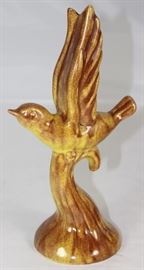 West Coast California Pottery Bird in Flight Figurine