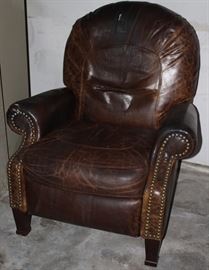 Well used Leather Recliner
