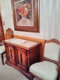 Sideboard and Chair