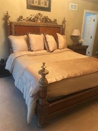 Horchow   New this was $ 7,000.00 with Temperpedic mattress  7' floor mirror Dresser and mirror, Nightstand, Bed  Buy it now $6,800.00