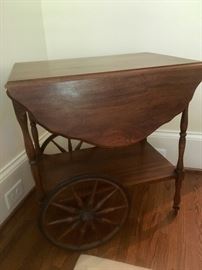 Vintage tea cart