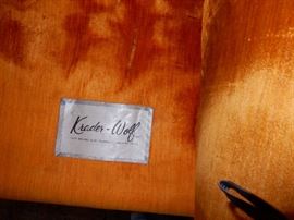 Maker of chair in previous picture