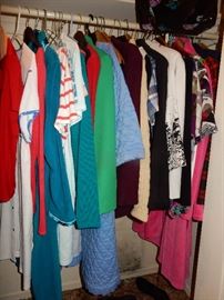 Bedroom # 2, with Blankets, Quilts, Purses, Perfumes, Clothing, Vintage Shoe brushes, IBM Typewriter, TV, 2 Dressers, Night table, FILLED