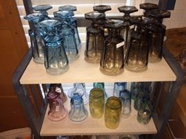 Vintage glassware