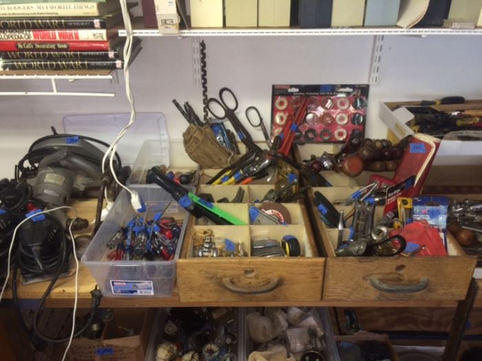 Lots of vintage tools