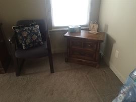 Side chair and table