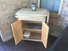 Small outside cabinet