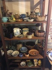 STONEWARE, POTTERY  