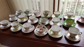 ANTIQUE TEA CUPS