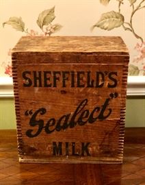 Antique Sheffield's Sealect Milk