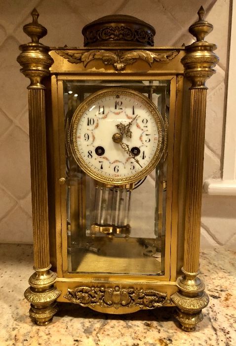 Antique Tiffany Carriage Clock