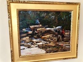 Oil painting by John Terelak