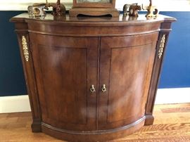 Small bow front server