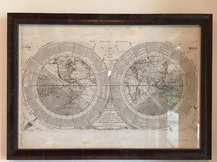 Antique 18th Century Map