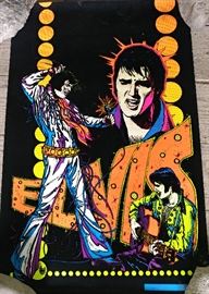 1975 Fuzzy Elvis Poster