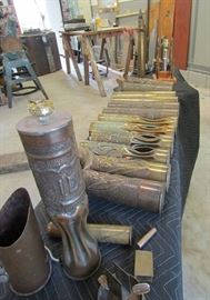 Vintage WWI & WWII Trench Art Collection