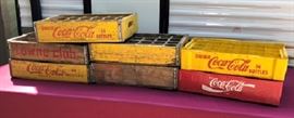 Wooden Coke &  Pop Crates