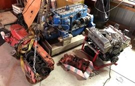 Bigger Engines! Chevy engines, perfect condition.