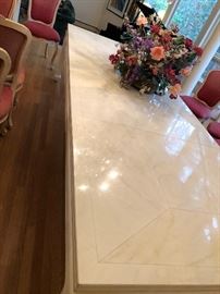 large table especially made with laminated top