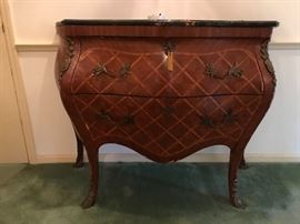 Antique Marble top commode