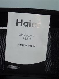 Haier 7" Digital LCD TV