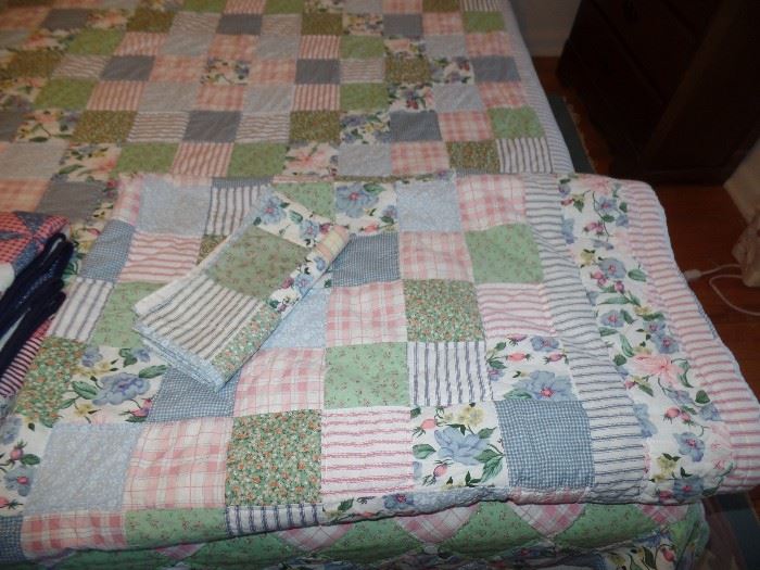1 of 2 matching quilts