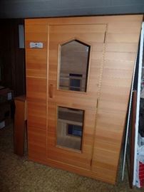 EZe Products Sauna -  just a few easy steps to take apart and move
