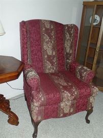 Queen Anne Wing-back chair