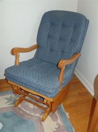 Rocker/Glider- used to soothe baby and let it fall asleep happy 