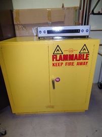 JUSTRITE flammable safety cabinet 