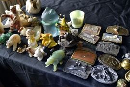 Carved Stone Animals