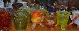 Vintage Glass Toothpick Holders